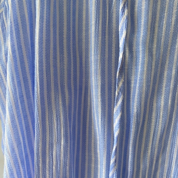 Blue and white stripped tunic L - Picture 2 of 5